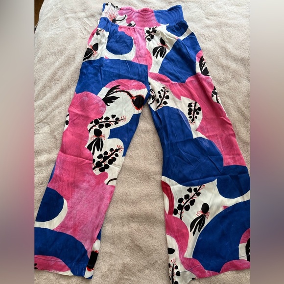 NWT Anthropologie Maeve x Lisa Sander Wide Leg Pull-On Pant Size M - Picture 6 of 10